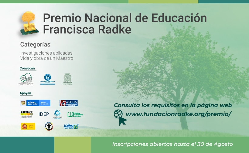 Participe En El Premio Nacional De Educación Francisca Radke Minciencias 0831