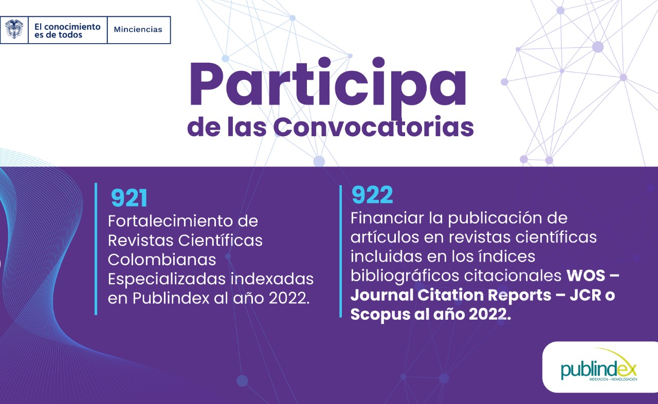 •	Instituciones de educación superior (IES) y personas jurídicas que hacen parte del Sistema Nacional de Ciencia, Tecnología e Innovación, podrán participar de las iniciativas.