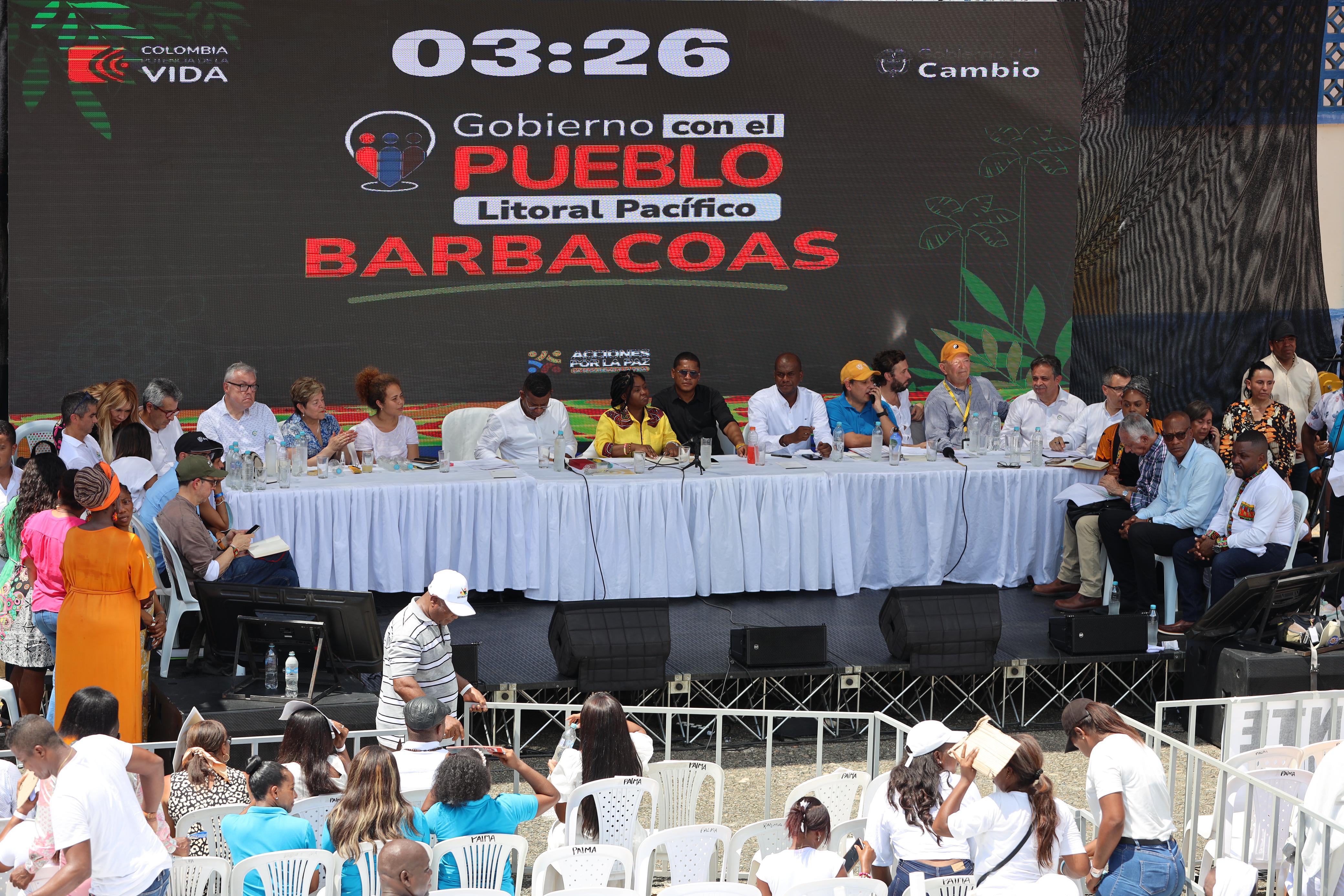 Sesión de Gobierno con el Pueblo, liderada por la vicepresidenta Francia Márquez