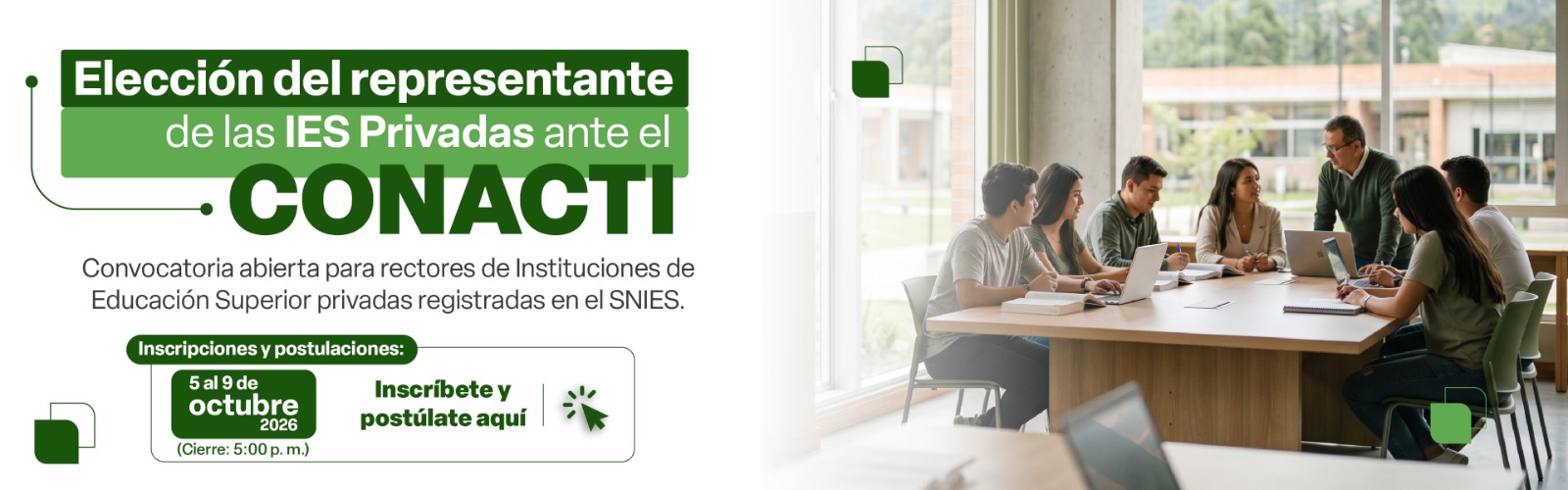 CONACTI Inscripción Privada
