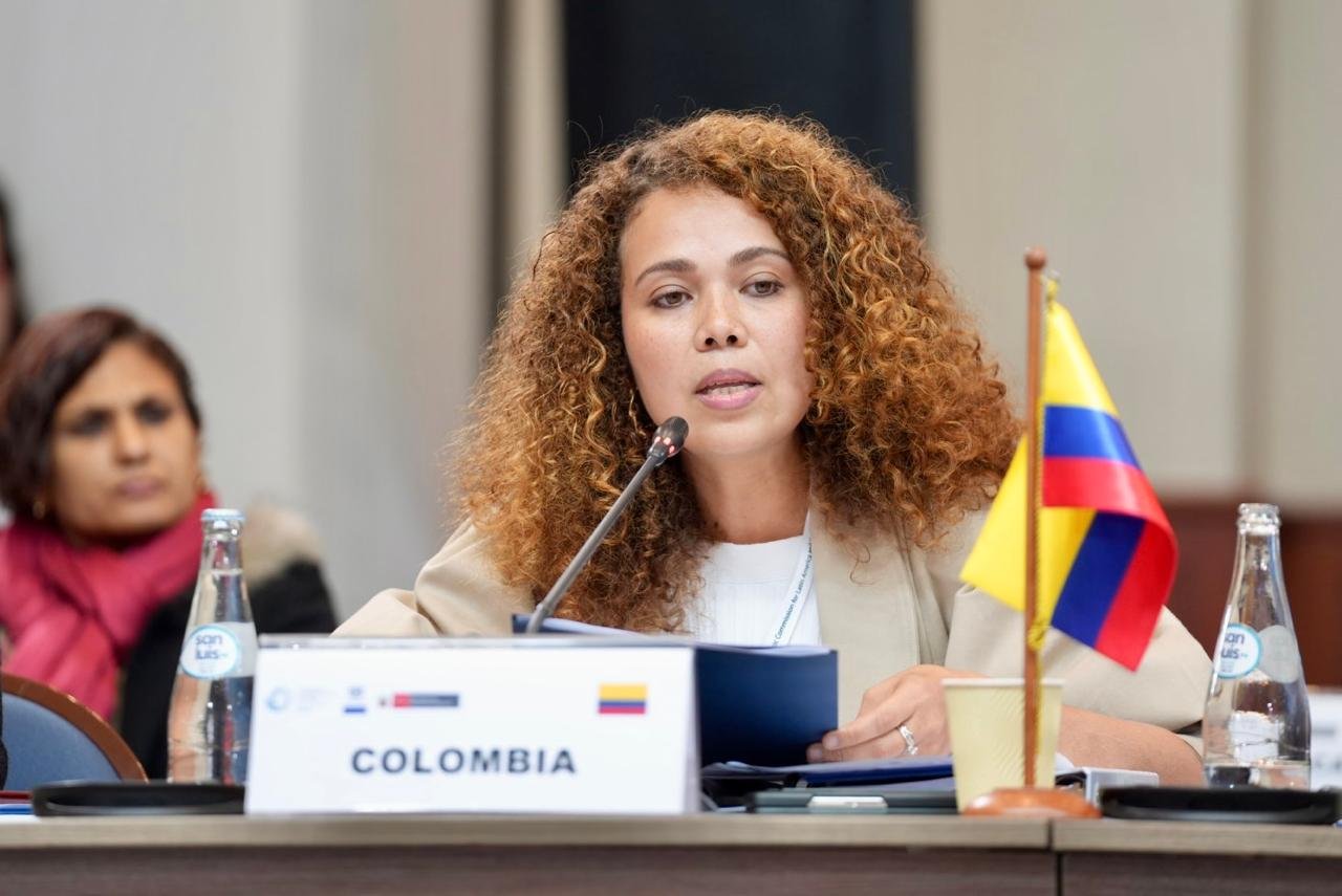 Ministra Yesenia Olaya Requene interviene en la CEPAL