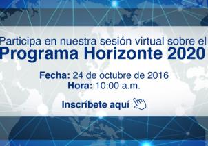 Participa en nuestra sesión virtual sobre H2020