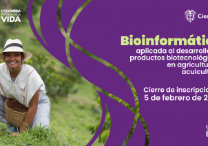 MinCiencias anuncia nuevas becas para curso virtual de Biotecnología 