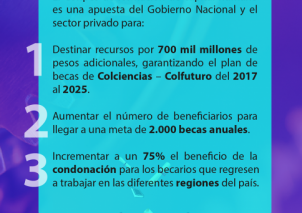 Una política pública que fomenta la formación de los colombianos en el exterior