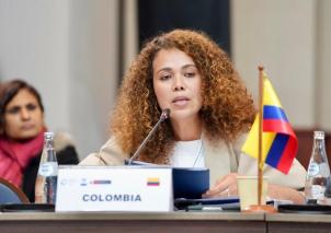 Ministra Yesenia Olaya Requene interviene en la CEPAL