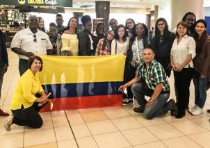 Niños Ondas de Chocó y Valle exponen la ciencia colombiana en Ecuador  