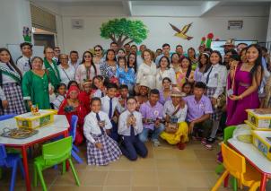 Uribia recibió el laboratorio de Robótic