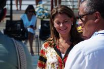  El presidente de la República, Iván Duque Márquez, condecoró con la Medalla fe en la Causa de la Armada Nacional al primer director de Colciencias Capitán Alberto Ospina Taborda y al actual director, Diego Hernández Losada