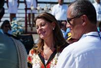  El presidente de la República, Iván Duque Márquez, condecoró con la Medalla fe en la Causa de la Armada Nacional al primer director de Colciencias Capitán Alberto Ospina Taborda y al actual director, Diego Hernández Losada