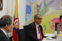 Ministra Mabel Torres participó con el Servicio Geológico Colombiano en una reunión introductoria de articulación para fortalecer el trabajo de ambas entidades en la investigación y generación de conocimiento geocientífico