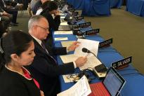 Colciencias preside en Washington D.C., EE.UU., un encuentro preparatorio con los delegados de los países de la OEA para la Quinta Reunión de Ministros y Altas Autoridades de Ciencia y Tecnología de las Américas que se realizará en noviembre en Medellín.