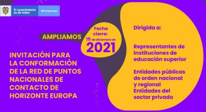 •	Horizonte Europa es el programa marco de investigación e innovación (I+I) de la Unión Europea (UE) para el período 2021 -2027.