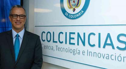 Diego Hernández, director de Colciencias