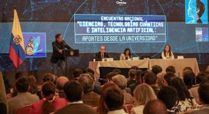 Encuentro: “Ciencias, Tecnologías Cuánticas e Inteligencia Artificial