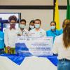 En Guaviare, el Ministerio de Ciencia, Tecnología e Innovación adelantó la entrega de una Unidad de Aislamiento Epidemiológico Portátil (UAEP) a la Secretaría de Salud del departamento como apoyo al plan de vacunación contra el Covid-19.