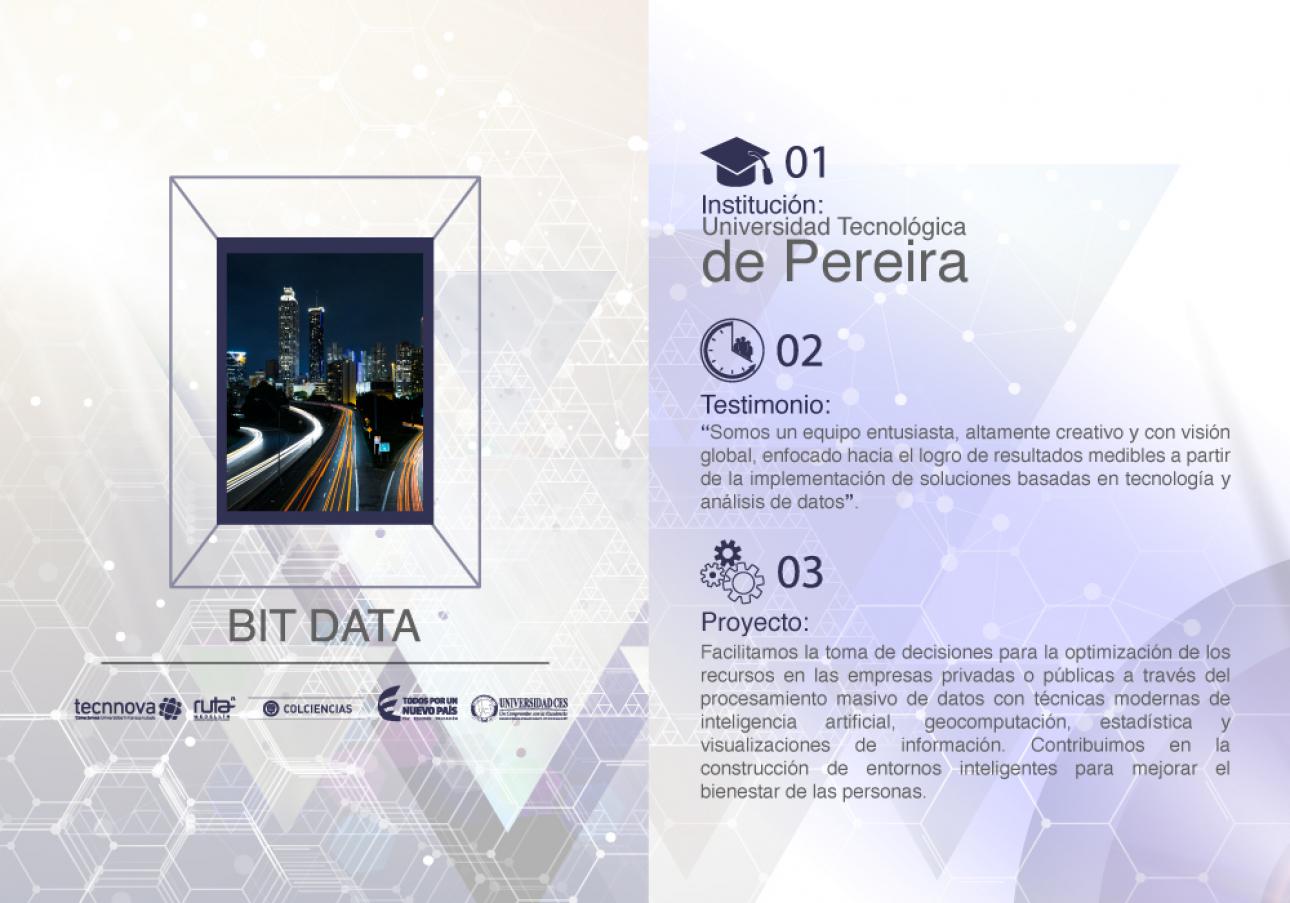 Universidad Tecnológica de Pereira, Bit Data