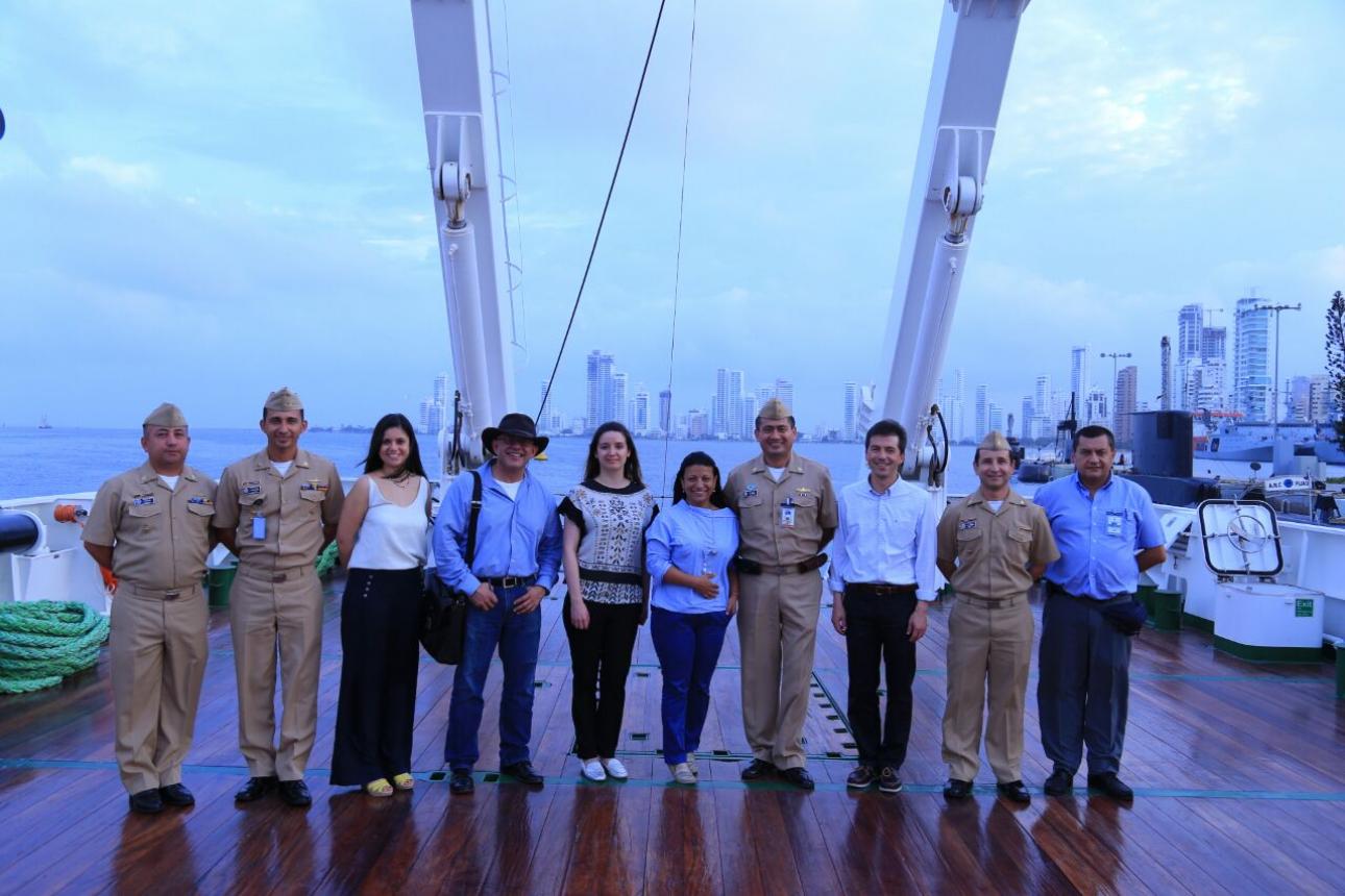 Colciencias destaca el compromiso de la Autoridad Marítima de Colombia y su centro de investigación para protección y aprovechamiento de nuestros mares y océanos